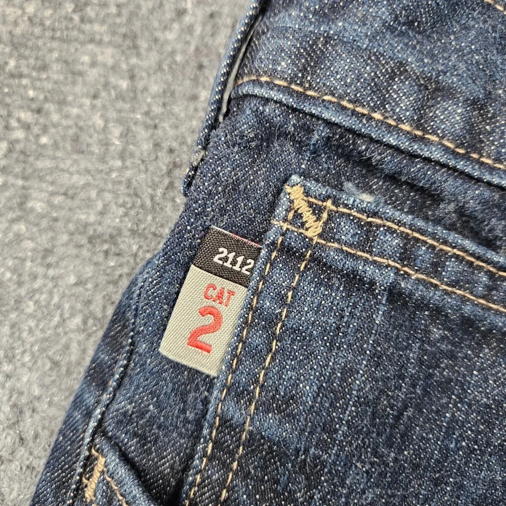Carhartt FR Flame Resistant Jeans Men 40x34 Dark Wash Traditional Fit 101814-972